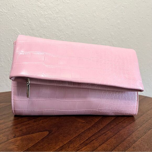 NWT INC international concepts ๐ โAVERRYโ clutch/crossbody ๐ Candy pink ๐ - Picture 2 of 4